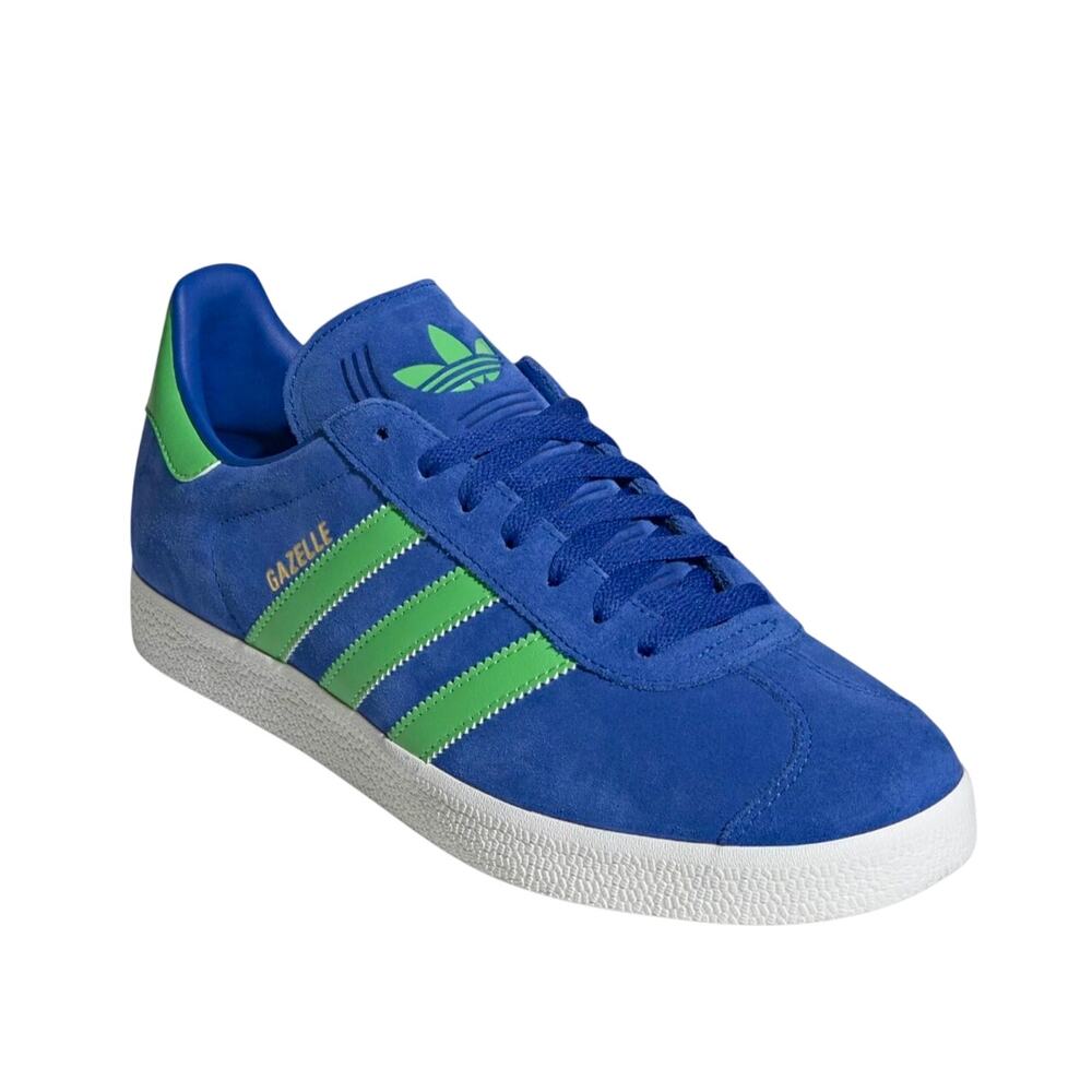 Adidas Gazelle Original Royal Blue Green Sneaker Athletic JH5389 Mens 8.5 NIB